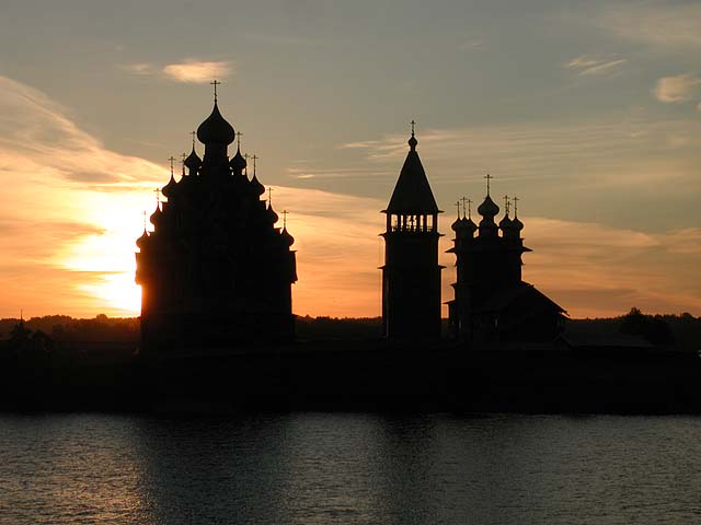 Kizhi Island at Sunrise